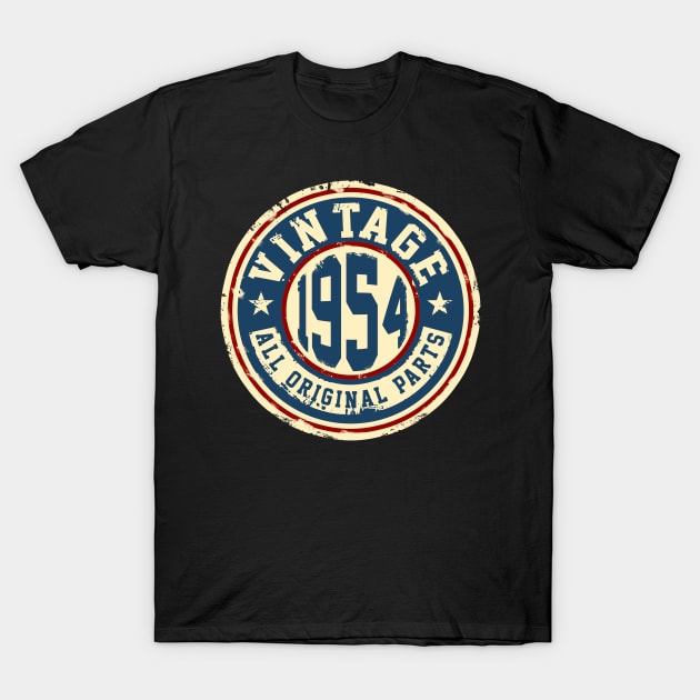 Vintage 1954 all Original Parts T-Shirt by mcgags